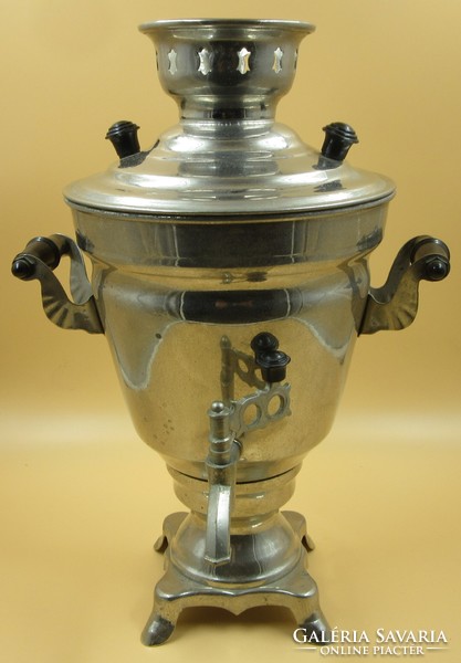 Retro Russian electric samovar, in usable condition, 1980, 2.5 liters 37.5 cm high
