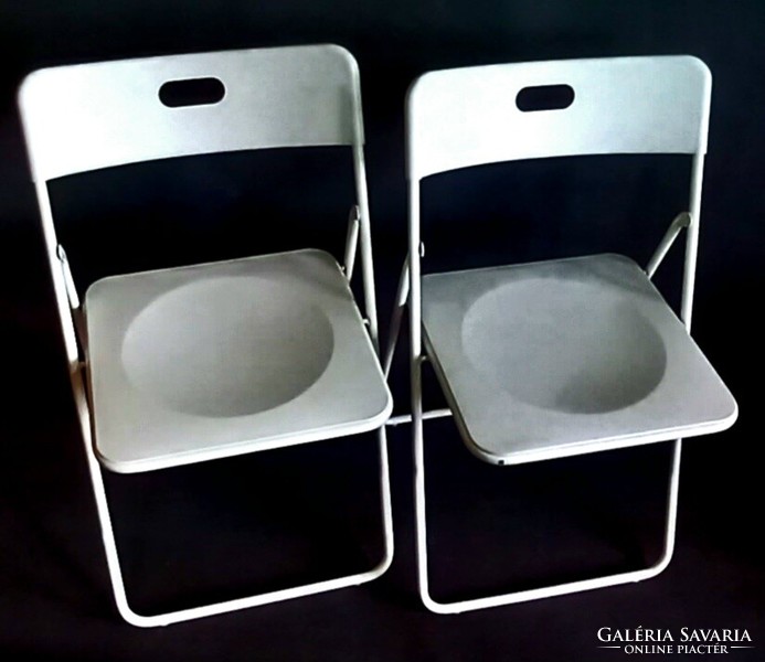 Nils Gaamelgrard tervező  Ied Foldong összecsukható széke párban Alkudható