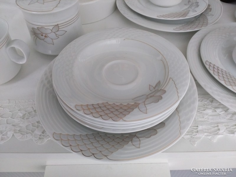 Hutschenlauther scala luxus porcelán reggeliző készlet