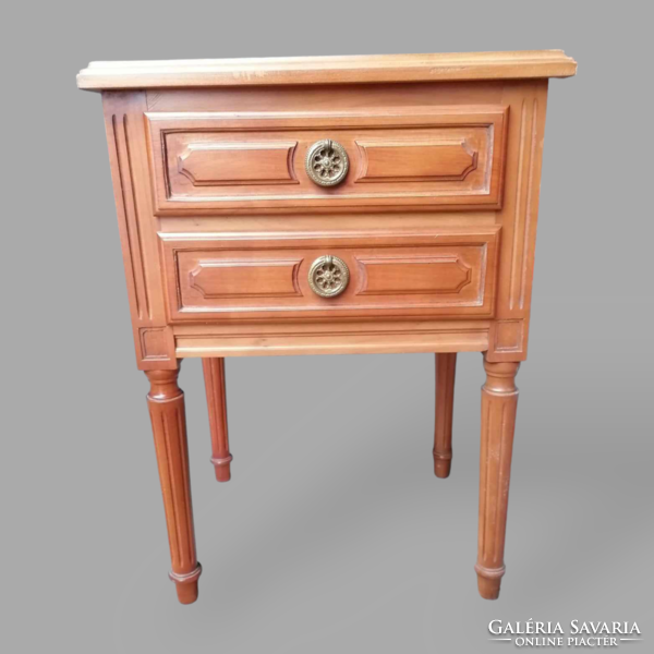 French bedside cabinet, small chest of drawers
