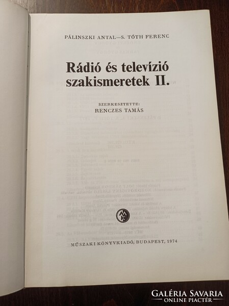 Ràdiò ès Televízió szakismeretek II. Mi