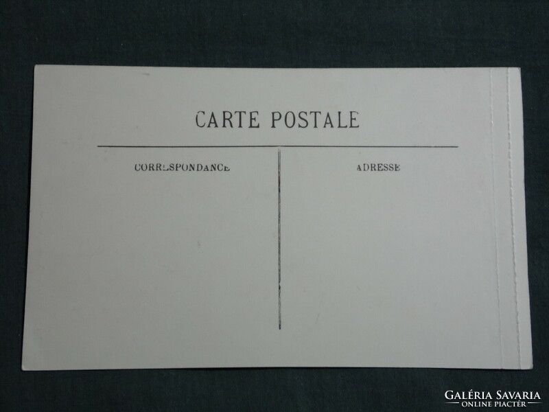 Postcard, French, Paris Notre Dame, Paris Cathedral, Church