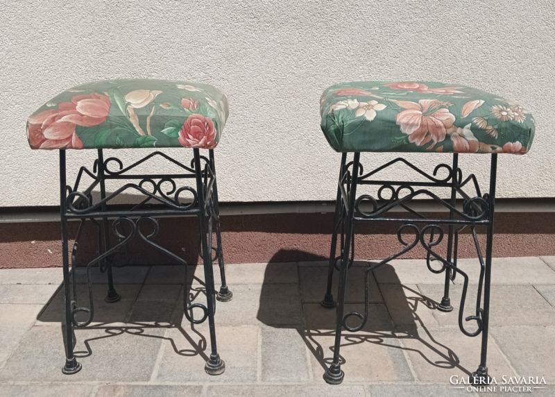 Vintage wrought iron chairs 2 negotiable.