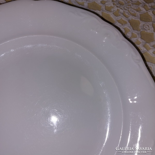 Drasche fehér lapos tányér