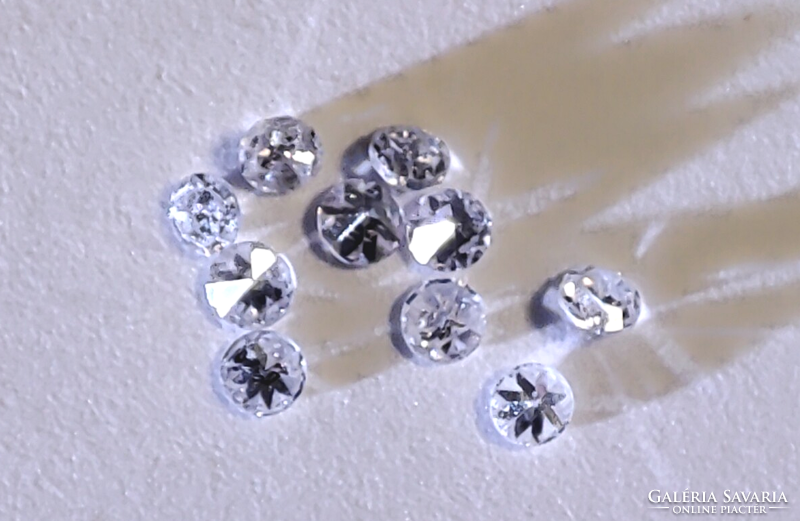 Natural Diamond - 0.005ct, 1mm, g-h, vs, brilliant cut, untreated