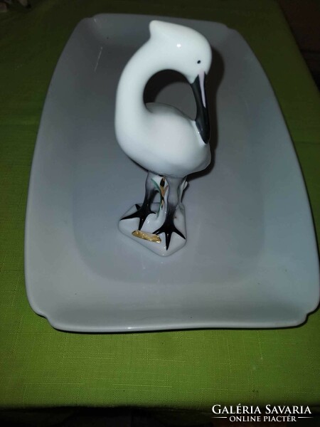Porcelain stork