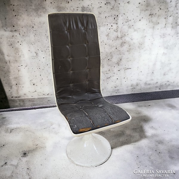 Retro, space age felújítandó étkezőszék, szék 2 db egyben