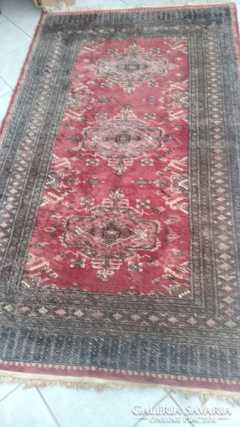 Carpet, Pakistani, silk contour, wool 200 x 115 cm