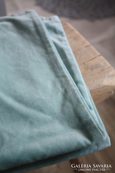 Ikea turquoise velvet pillowcase - beautiful, flawless