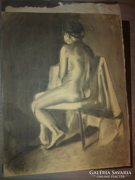 Nude graphic, 65x49 cm