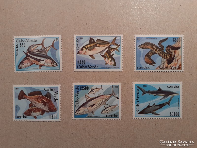 Fauna of the Cape Verde Islands, fish 1980