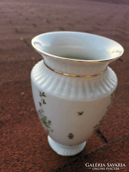 Hollóházi Kaiser porcelán váza