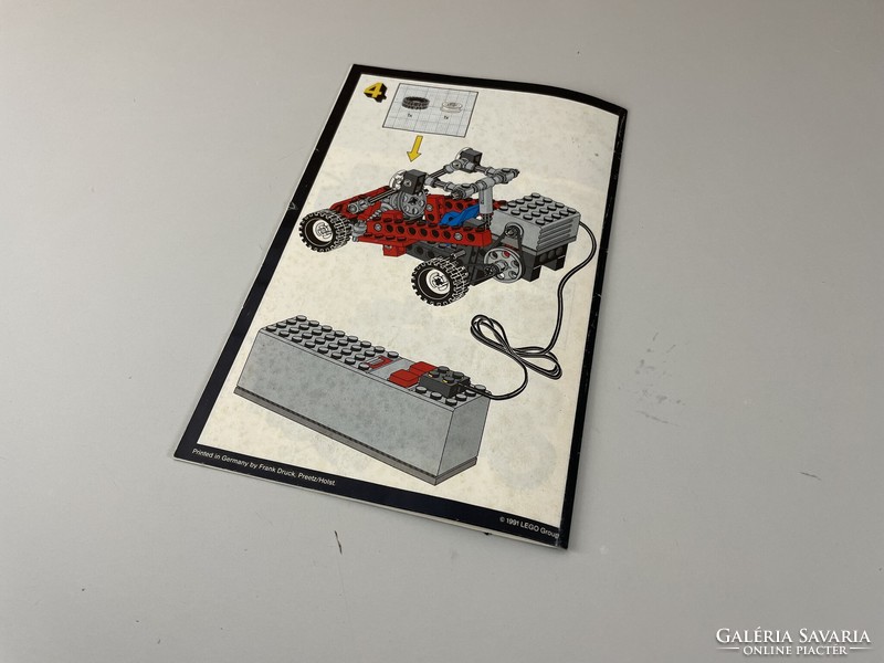 LEGO Technic 8820 Buggy Jeep - összerakási útmutató leírás 1991