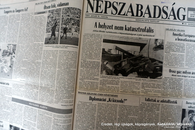 31. SZÜLETÉSNAPRA !? / 1993 január 21  /  Népszabadság   /  Újság - Magyar / Napilap. Ssz.:  26634