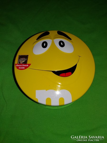 Retro metal plate plate goods m&m's candy metal box 13 x 6 cm as shown in the pictures