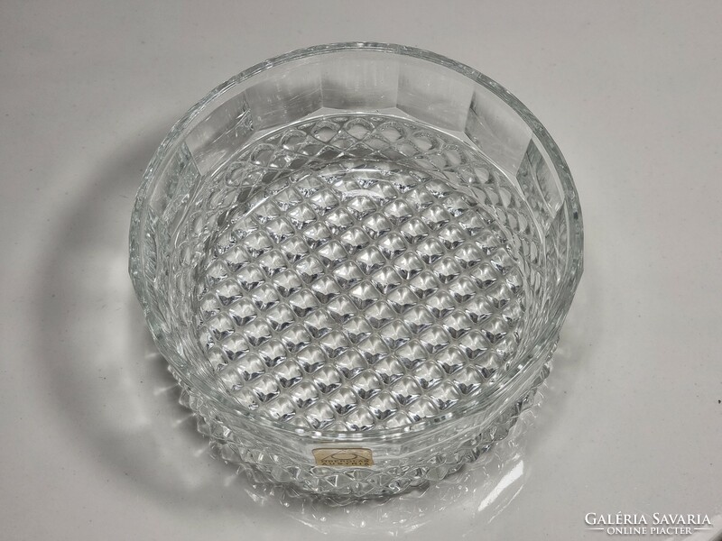 Oberglas austria crystal serving bowl