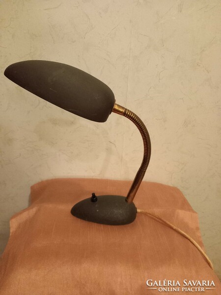 Auböck stílusú retro olasz Italy asztali lámpa 1950-es évekböl