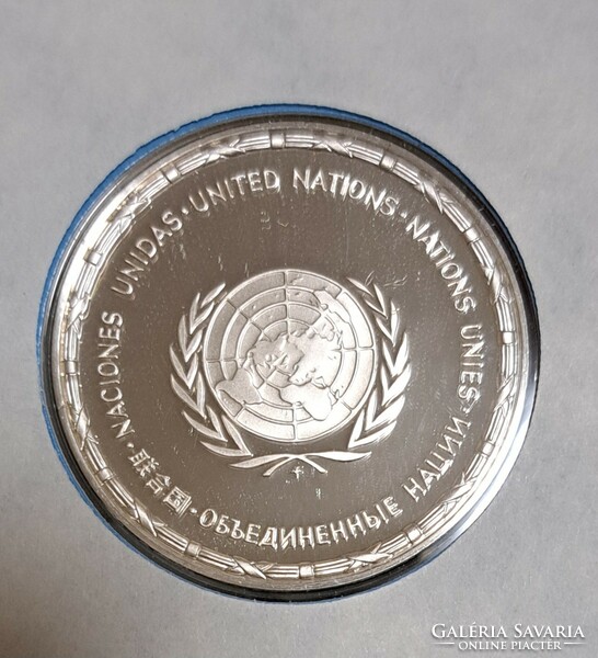 0,925 ezüst (Ag) emlékérem Sierra Leone, proof, PP G/