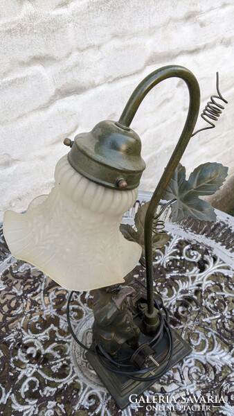 French art nouveau table lamp