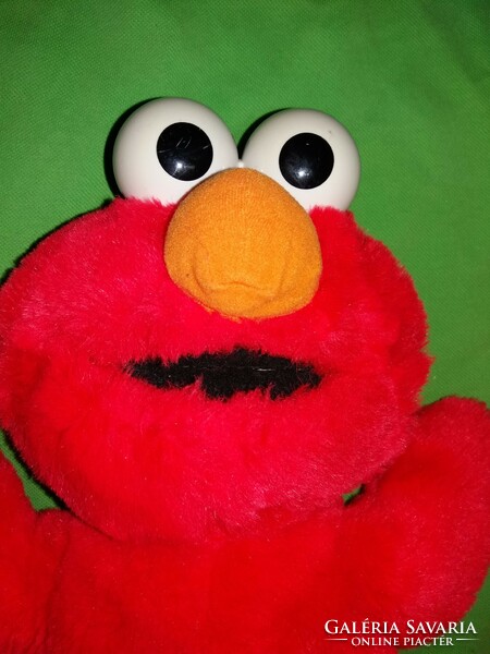 Retro Muppet Show / Sesamme street műanyag szemű plüss báb mese figura 38 cm képek szerint