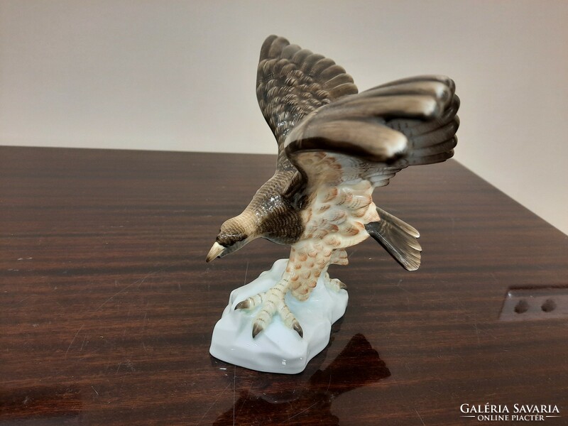 Herend turul, falcon, eagle bird porcelain figure