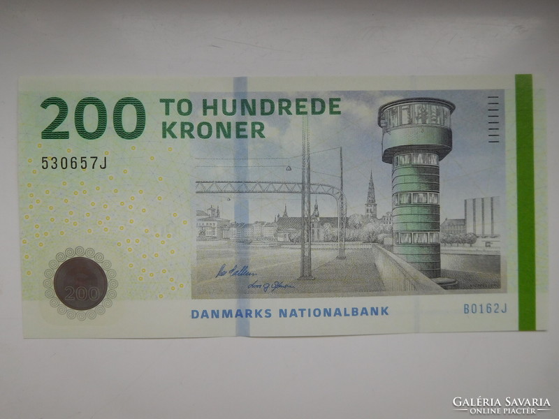 Dánia 200 króner 2009 UNC