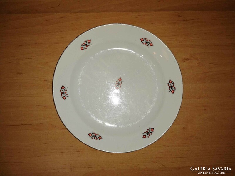 Zsolnay porcelain flat plate - diam. 24 cm (2p)
