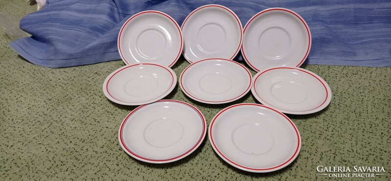 8 Pcs. Factory condition coaster, small plate, etc.