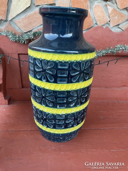 Retro German Germany floor vase vase collector's mid-century modern home decoration