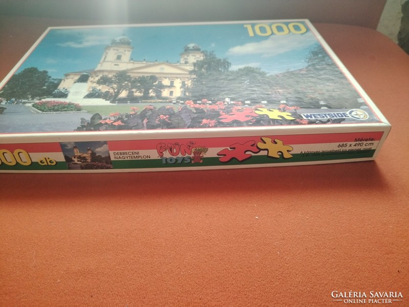 1000 db-os cívis város puzzle