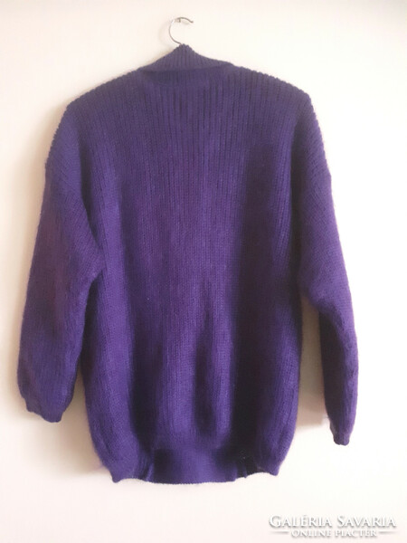 Beautiful knitted mohair cardigan size 44