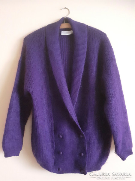 Beautiful knitted mohair cardigan size 44
