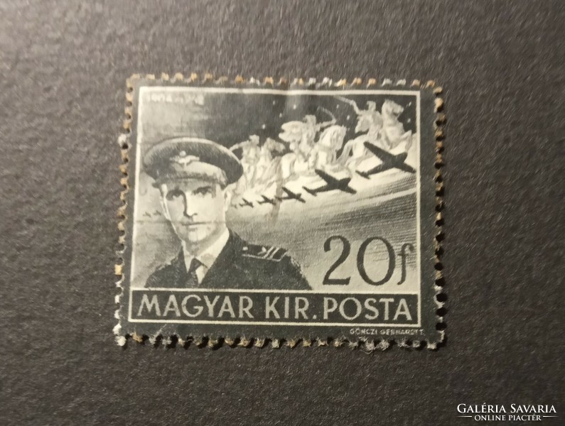 Memorial bélyeg 1942 Horthy István Magyar Királyi Posta