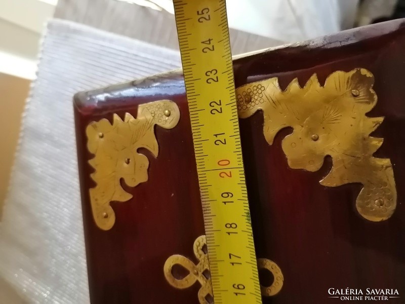 Chinese copper jewelry box