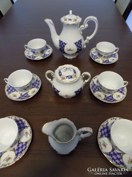 Zsolnay marié antoinette 6-piece coffee set!