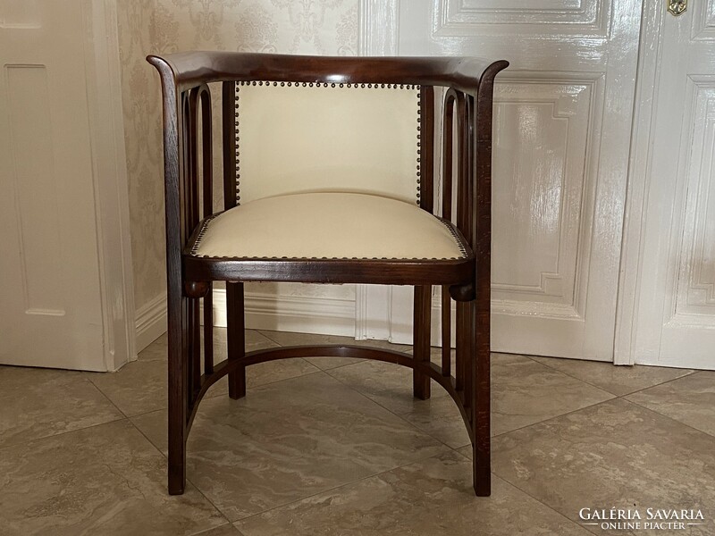 Armchair designed by Josef Hoffmann around 1905