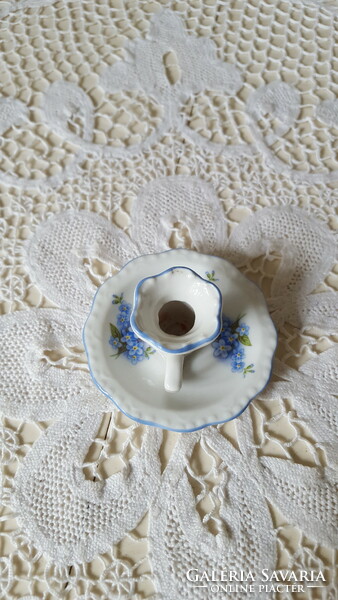 Mini reutter porcelain walking candle holder