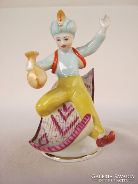 Raven House porcelain Aladdin on flying mat