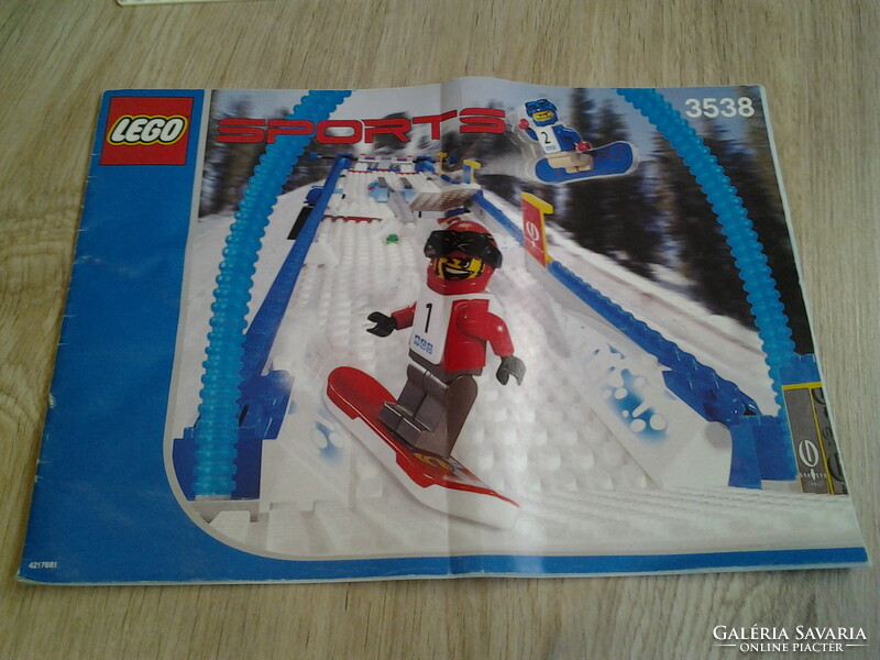 LEGO 3538 - Snowboard Boarder Cross Race