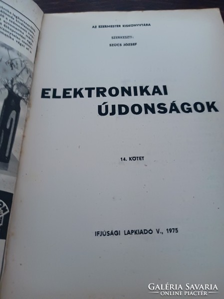 Elektronikai újdonságok 1975 ezer mester èv könyv