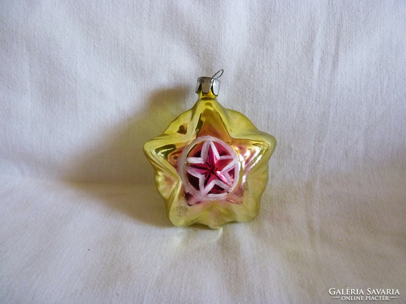 Old glass Christmas tree decoration - 