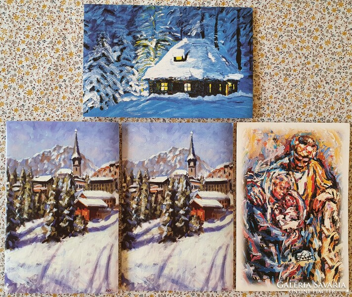 Postcard pack art greeting card painting post clean jansz ploier toledo