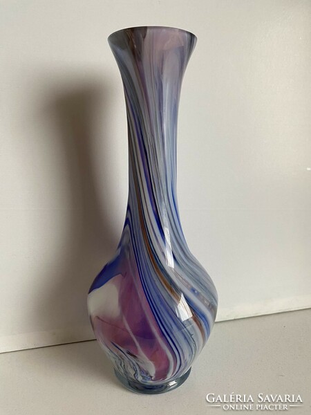 Dorotheenhütte wolfach - 26 cm tall, magnificent glass vase, decorative vase, table decoration