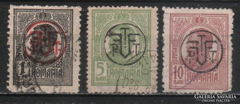 Románia 1133 Mi 248-250     0,90 Euró