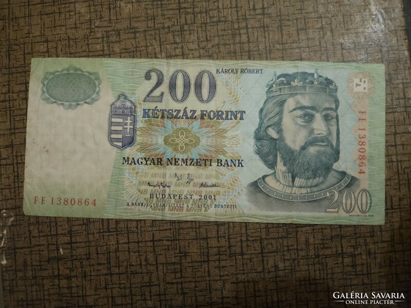 2001-es 200 Forint FE