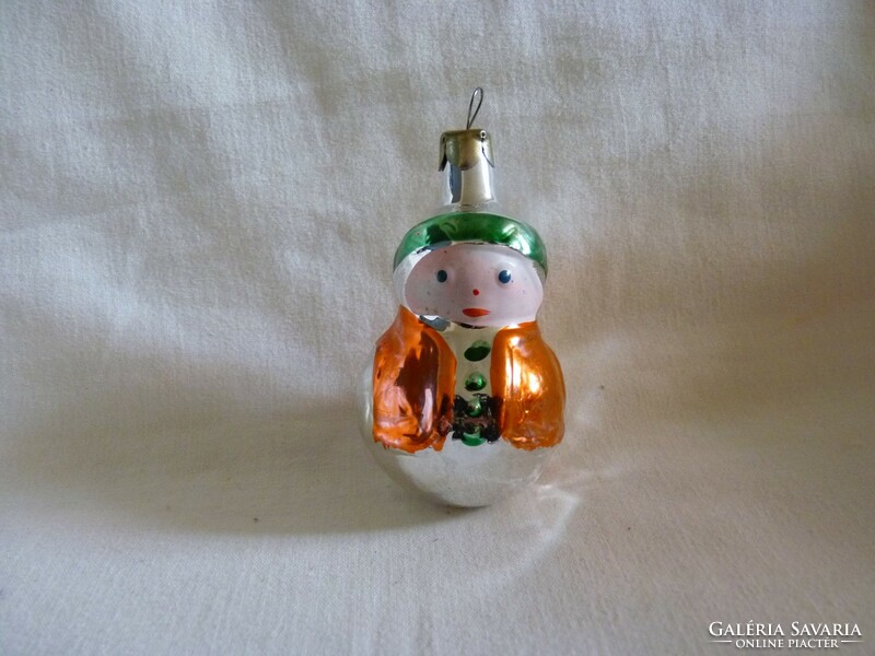 Old glass Christmas tree decoration - baby!