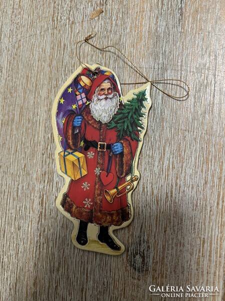 Hard paper Santa Claus Christmas tree decoration