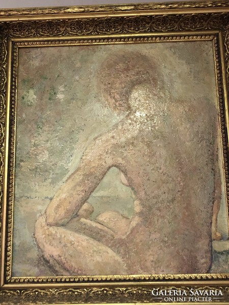 Modern oil painting unmarked