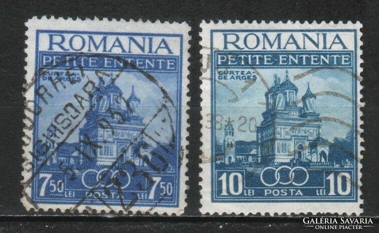 Románia 1138 Mi 536-537      2,50 Euró