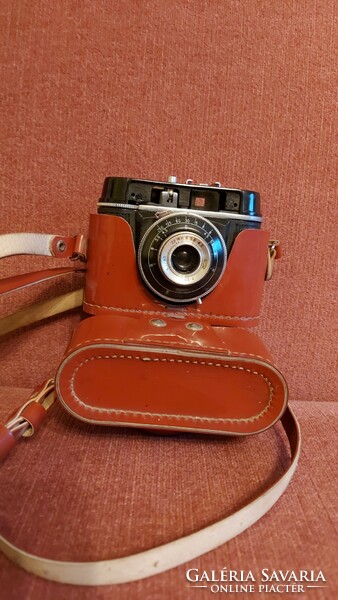 Old camera with case